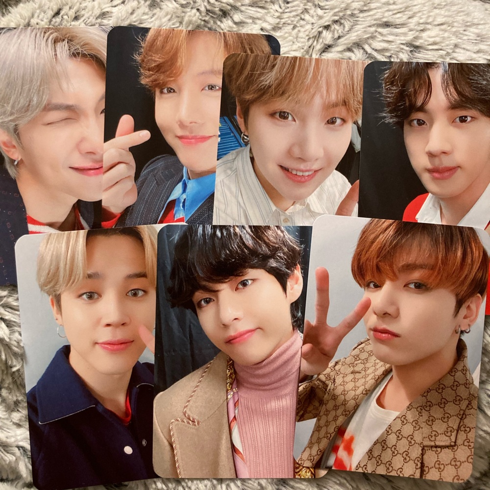 Bts Army Bomb Photocard set